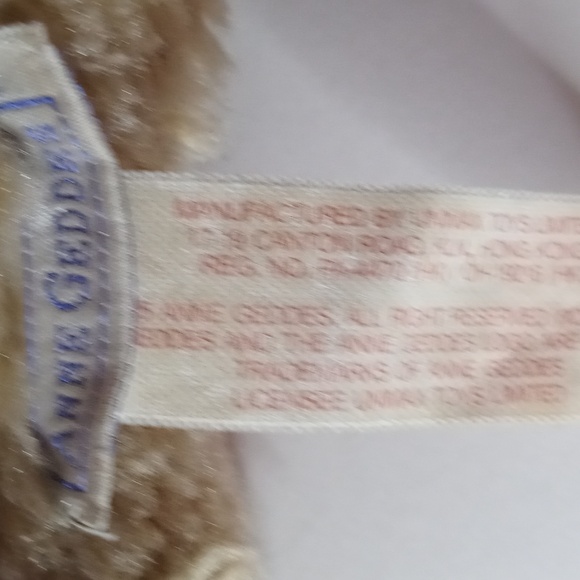 Anne Geddes Baby Bear Plush Doll Vintage - Picture 5 of 9